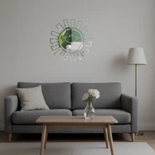 Eğlenceli Çizim Güneş  Dekoratif Aynalı Tablo - 5