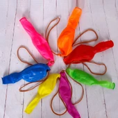 50 ADET VIP İTALYAN MALI RGB PUNCH BALLOON YÜKSEK KALİTE LASTİKLİ BALON 45 CM BALON BASKILI BALON thumbnail 3