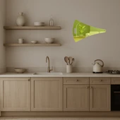 Abstrakt Görüntüler  Dekoratif Altın Aynalı Tablo - 4