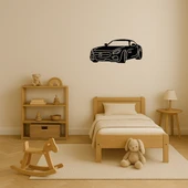 Çağdaş Araba Temalı MDF Dekoratif Tablo - 3