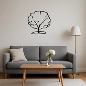 Ağaç Silueti MDF Dekoratif Tablo - 4