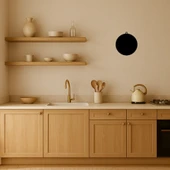 Dairesel Tasarımlı MDF Dekoratif Duvar Tablosu - 3