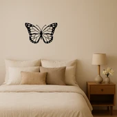 Çift Kelebek Desenli MDF Dekoratif Tablo - 1