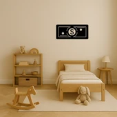 Yeşil Dolar Banknotu Dekoratif Tablo thumbnail 3