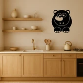 Bebek Gergedan Yüzü MDF Duvar Dekoru thumbnail 2