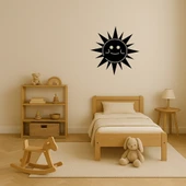 Şişkin Yanaklı Güneş MDF Dekoratif Tablo thumbnail 3