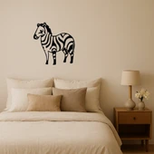 Zebra Desenli MDF Dekoratif Tablo thumbnail 1