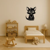 Renkli Çizgi Film Karakteri Duvar Dekoru - 2