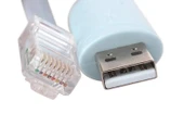 1.5 Metre Usb to Rj45 Kablo USB-A to Rj45 Veri Kablosu Dönüştürücü USB to Ethernet/LAN Kablo, FT232RL çip, - 2