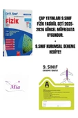 ÇAP YAYINLARI 9.SINIF FİZİK FASİKÜL SET HEDİYELİ - 1