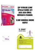 ÇAP YAYINLARI 9.SINIF BİYOLOJİ FASİKÜL SET HEDİYELİ - 1