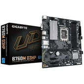 GIGABYTE B760M-D3HP DDR5 HDMI DP PCIE 4.0 1700p mATX - 1