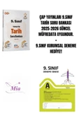 ÇAP YAYINLARI 9.SINIF TARİH SORU BANKASI HEDİYELİ - 1
