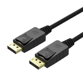 UNITEK DISPLAYPORT 1.2 KABLO 1.5MT 4K&60Hz (Y-C607BK) - 1