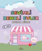 Sevimli Renkli Evler Boyama Kitabı thumbnail 2
