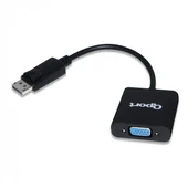 QPORT Q-DP-VGA DP TO VGA ÇEVİRİCİ - 1