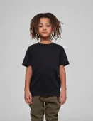 Çocuk Unisex Basic T-Shirt - Siyah thumbnail 1