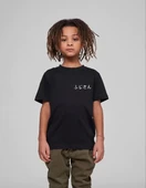 Çocuk Unisex Baskılı T-Shirt - Siyah thumbnail 1
