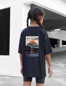 Çocuk Unisex Baskılı T-Shirt - Siyah thumbnail 4