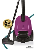 Goldmaster GM-7525M 1400 W Toz Torbalı Süpürge - Mor thumbnail 1