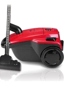 Goldmaster Fuerza Kırmızı 4 Litre Geniş Kapasiteli Hız Ayarlı Toz Torbalı 5 Yıl Garantili Elektrikli Süpürge thumbnail 2