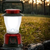BUFFER®  Ledli Kamp Lambası Pilli Ayarlı LED Işıldak Aydınlatma GSH-6077 - 1