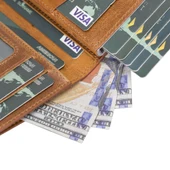 Palermo Deri Cüzdan Kartlık Mekanizmalı V18 Taba - 5