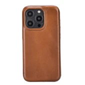 Apple iPhone 14 Pro Uyumlu Deri Arka Kapak ROCK RST2EF - 1