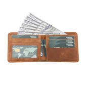 Pier Deri Erkek Cüzdan TN11 Taba thumbnail 3