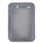 Maggy Deri Kartlık RST9EF Gri - 3