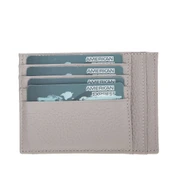 Zip Deri Fermuarlı Kartlık ZPCH ERC3 Bej - 3