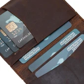 Dalfsen Deri Kartlık G2 Antik Kahve - 4