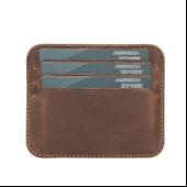 Pedro Slim Deri Kartlık G2 Antik Kahve - 3