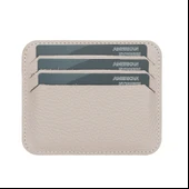 Pedro Slim Deri Kartlık ERC3 Bej - 4
