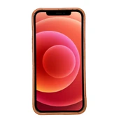 Apple iPhone 12 Pro Max Uyumlu Deri Arka Kapak ROCK RST2EF Taba - 2