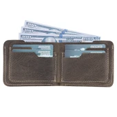 Deri Erkek Cüzdanı RO6 Kahve thumbnail 1