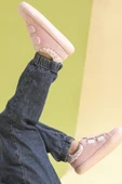 Smart Walker Canvas Play Toz Pembe Barefoot Çocuk Ayakkabı thumbnail 6