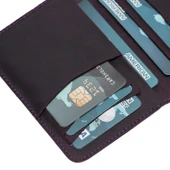 Dalfsen Deri Kartlık G7 Mor - 4