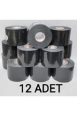 BİATAPE BİATAPE - Siyah Rengi Sporcu Ağrı Bandı 12'li (pakette 12 Adet) Bia Tape Kinesio 5 cm X 5m thumbnail 1