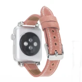 Apple Watch Uyumlu Deri Kordon 38-40-41mm Slim G17 - 2