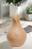 VENİTH AROMATERAPİ VENİTH AROMATERAPİ Mini Ahşap 130 ml Hava Nemlendirici Buhar Makinesi Aromaterapi Koku Yayıcı thumbnail 2