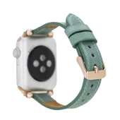 Apple Watch Uyumlu Deri Kordon 42-44-45mm Ferro CZ12 - 2
