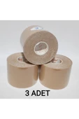 BİATAPE BİATAPE Kinesio Ten Rengi Sporcu Ağrı Bandı 3'lü -Pakette 3 Adet- 5cm X 5m - 1