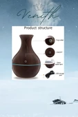 VENİTH AROMATERAPİ VENİTH AROMATERAPİ Mini Ahşap 130 ml Hava Nemlendirici Buhar Makinesi Aromaterapi Koku Yayıcı thumbnail 5