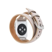 Apple Watch Uyumlu Deri Kordon 38-40-41mm Slim DTST ERC3 - 2
