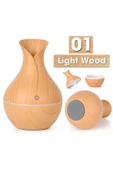 VENİTH AROMATERAPİ VENİTH AROMATERAPİ Mini Ahşap 130 ml Hava Nemlendirici Buhar Makinesi Aromaterapi Koku Yayıcı thumbnail 5