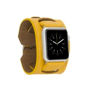 Apple Watch Uyumlu Deri Kordon 42-44-45mm Cuff FL12 - 1