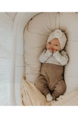 organik babynest yenidoğan bebek yatağı bej - 1