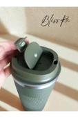 Blissra Paslanmaz Çelik Termos Mug -500 mL– Sızdırmaz Kapaklı Kahve Kupası, Taşınabilir Çelik Bardak - 3