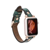 Apple Watch Uyumlu Deri Kordon 38-40-41mm RT V6SEF thumbnail 1